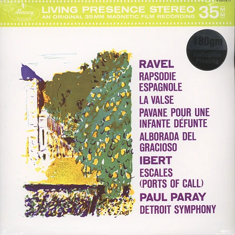Paul Paray / DSO - M. Ravel / J. Ibert: Rapsodie Espagnole / La Valse