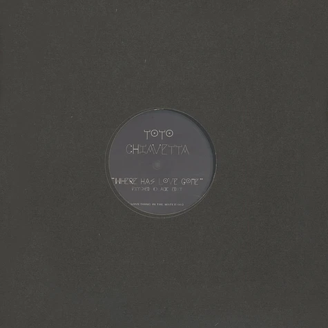 Toto Chiavetta / Pitched Black - Something In The Water 003