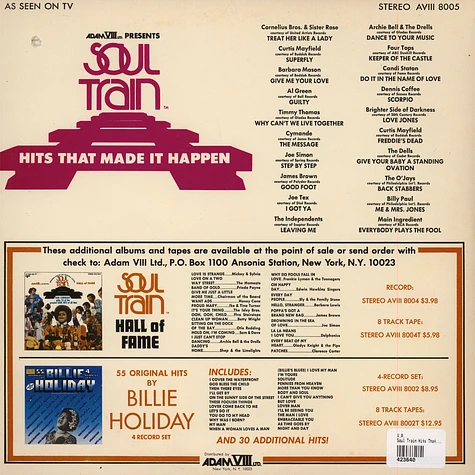 V.A. - Soul Train Hits That Made It Happen
