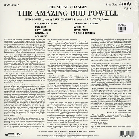 Bud Powell - Scene Changes