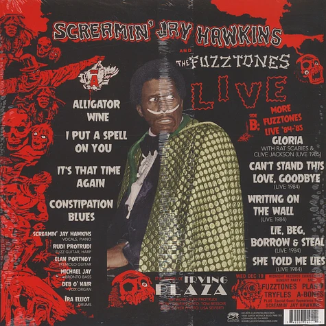 Screamin Jay Hawkins & The Fuzztones - Live