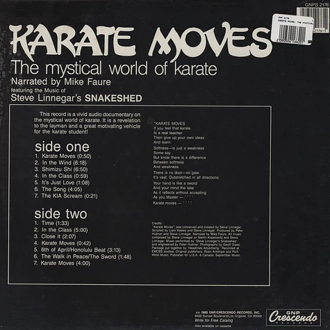 Steve Linnegar's Snake Shed - Karate Moves: The Mystical World Of Karate