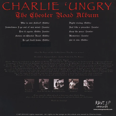 Charlie 'Ungry - The Chester Road Album