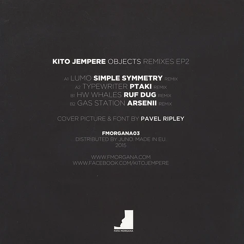 Kito Jempere - Objects Remixes EP2