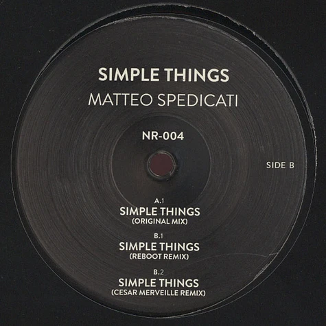 Matteo Spedicati - Simple Things