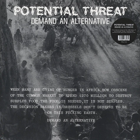 Potential Threat - Demand An Alternative