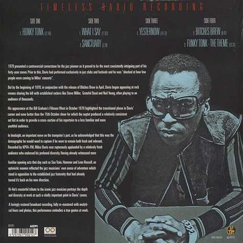 Miles Davis - Fillmore West 15-10-70