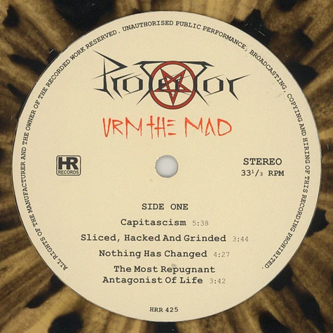 Protector - Urm The Mad Colored Vinyl Edition