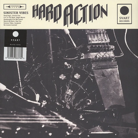 Hard Action - Sinister Vibes Black Vinyl Edition