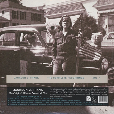 Jackson C. Frank - Complete Recordings Volume 1