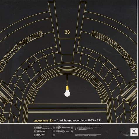 Cacophony 33 - Park Home Recordings 1983-89