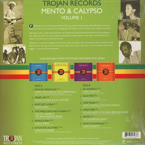 V.A. - Best Of Trojan Mento & Calypso Volume 1