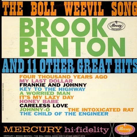 Brook Benton - The Boll Weevil Song And 11 Other Great Hits