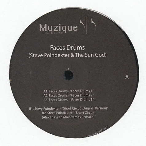 Faces Drums / Steve Poindexter - Split