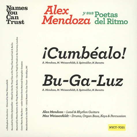 Alex Mendoza Y Sus Poetas Del Ritmo - Cumbealo