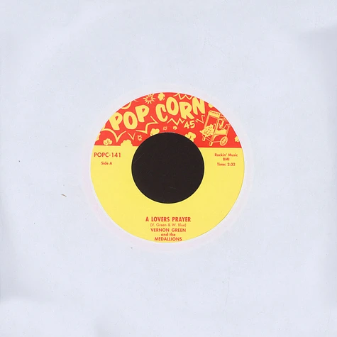 Vernon Green & The Medallions - A Lover's Prayer / Shedding Tears For You