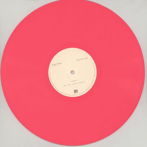 Chet Faker - Built On Glass Pink Vinyl Edition