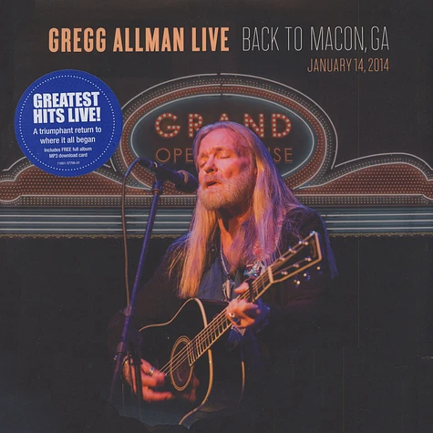 Gregg Allman - Gregg Allman Live: Back To Macon GA