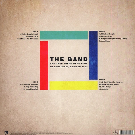 The Band - And Then There Were Four
