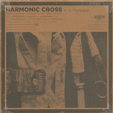 Harmonic Cross - It Is Finished