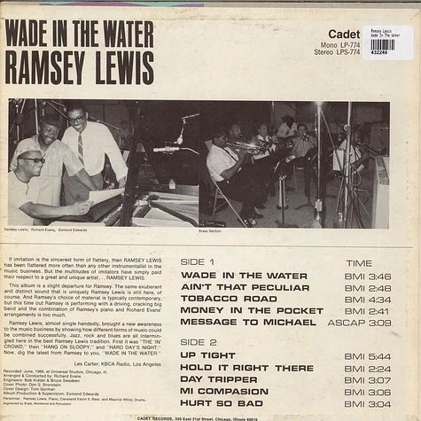 Ramsey Lewis - Wade In The Water