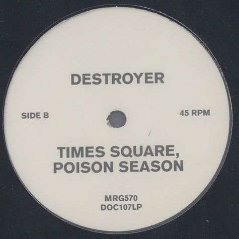 Destroyer - Forces From Above DJ johnedwardcollins@gmail.com Remix / Poison Season