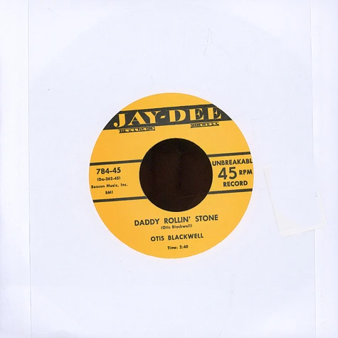 Otis Blackwell - You Move Me Baby/ Daddy Rollin' Stone