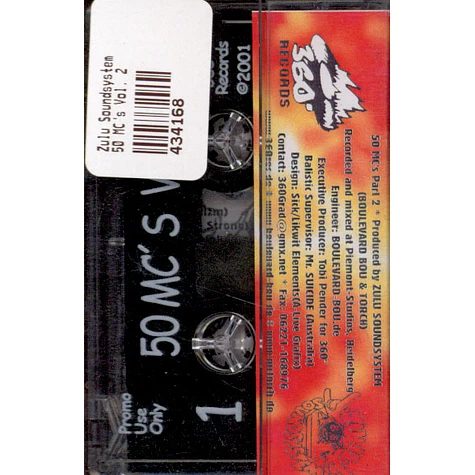 Zulu Soundsystem - 50 MC's Vol. 2