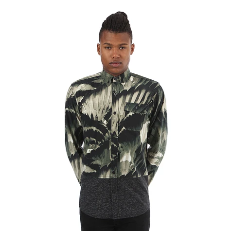 Staple - Feather Camo Woven Shirt