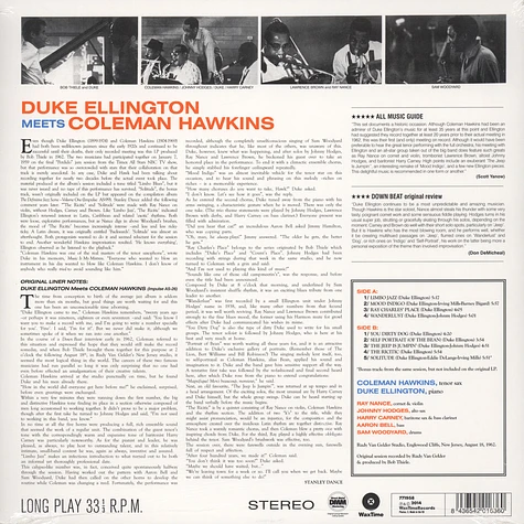 Duke Ellington - Duke Ellington Meets Coleman Hawkins