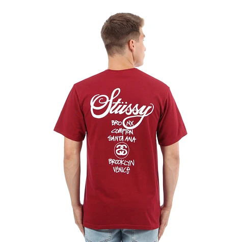 Stüssy - World Tour T-Shirt