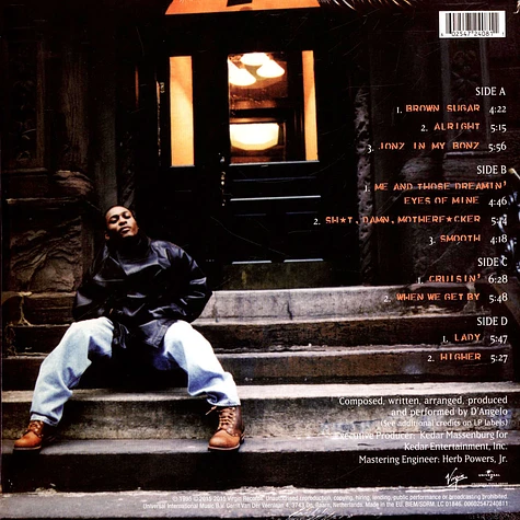 D'Angelo - Brown Sugar - Vinyl 2LP - 1995 - EU - Reissue | HHV