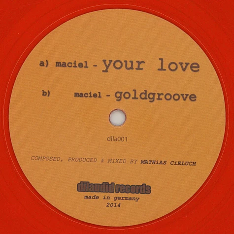 Maciel - Your Love / Goldgroove