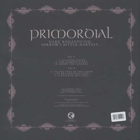 Primordial - Dark Romanticism - Sorrows Bitter Harvest