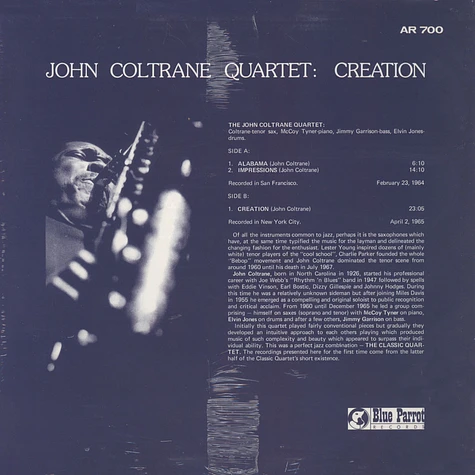 John Coltrane - Creation