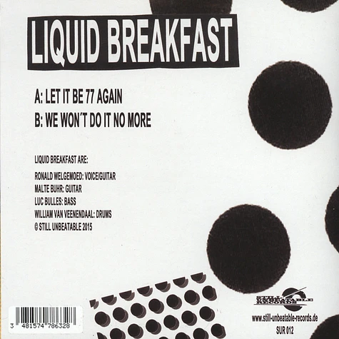 Liquid Breakfast - Let It Be 77 Again