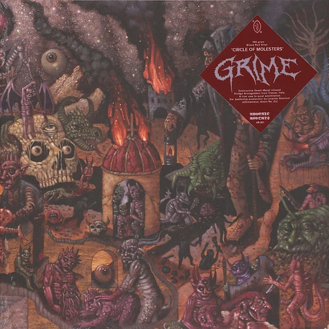 Grime - Circle Of Molesters Red Vinyl Edition