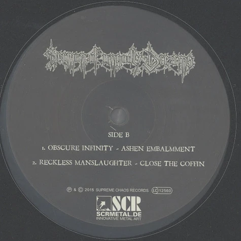 Arroganz / Lifeless / Obscure Infinity / Reckless Manslaughter - Sermon Of Ungodly Dreams Black Vinyl Edition