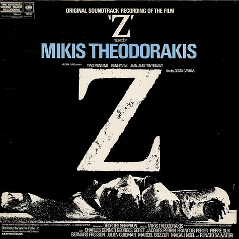 Mikis Theodorakis - Z (Original Soundtrack Recording)