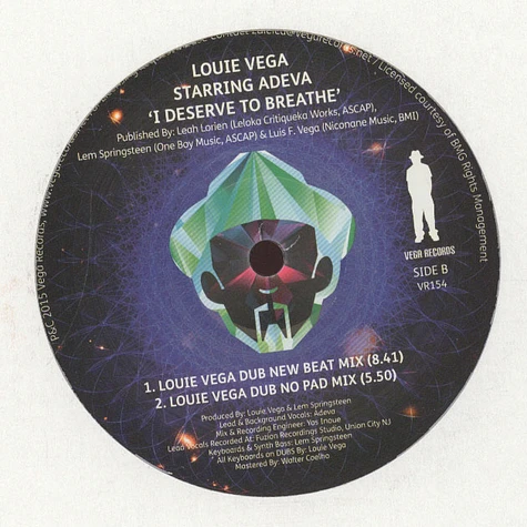 Louie Vega Starring Adeva - I Deserve To Breathe