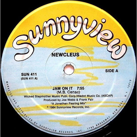 Newcleus - Jam On It