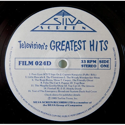 V.A. - Television's Greatest Hits (65 TV Themes! From The 50's And 60's)