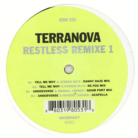 Terranova - Restless Remixe 1