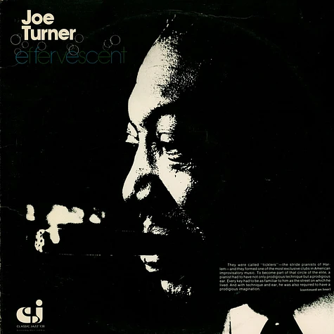 Joe Turner - Effervescent