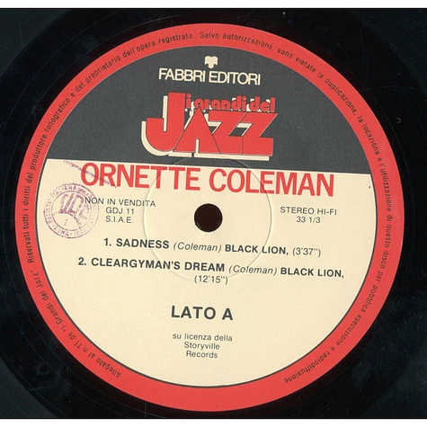 Ornette Coleman - Ornette Coleman