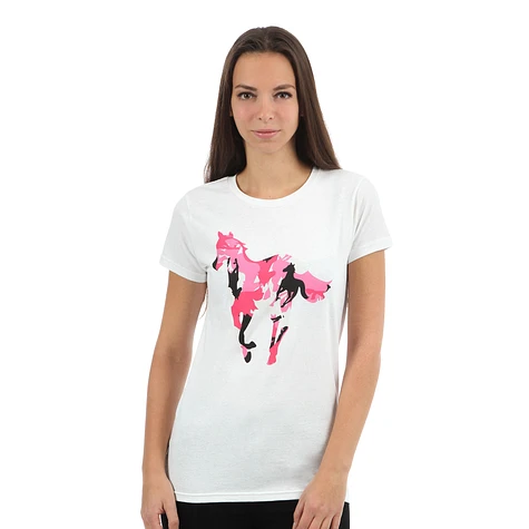 Deftones - Pink Camo Pony Women T-Shirt
