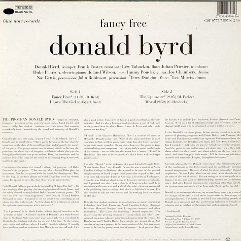 Donald Byrd - Fancy Free