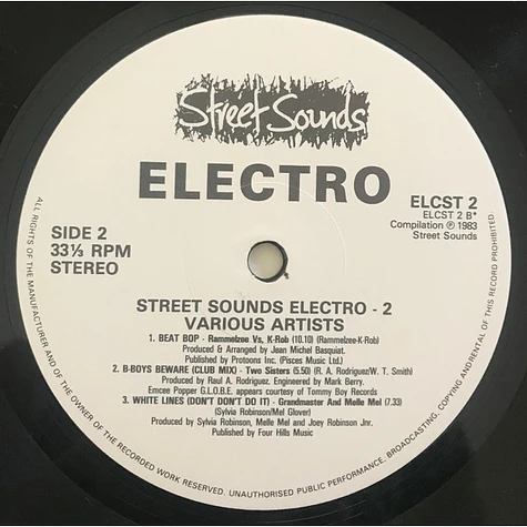 V.A. - Street Sounds Electro 2 - Vinyl LP - 1983 - UK - Original | HHV