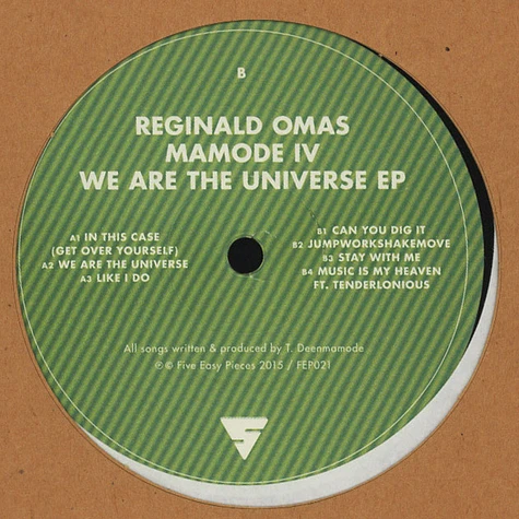 Reginald Omas Mamode IV - We Are The Universe