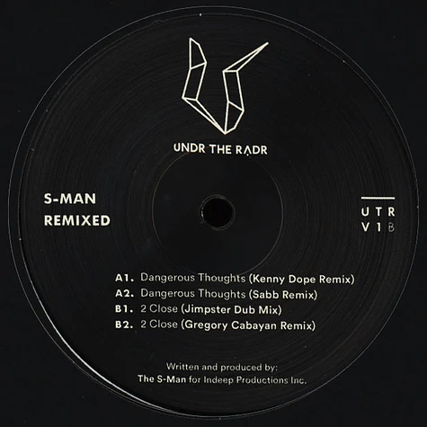 S-Man (Roger Sanchez) - Dangerous Thoughts / 2 Close